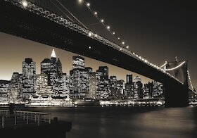 Manhattan a Brooklynský most