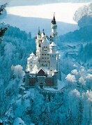 Neuschwanstein v zimě