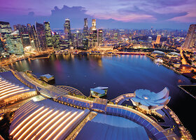 Singapurské panoráma