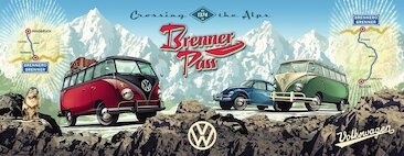 Přes Alpy s Volkswagenem