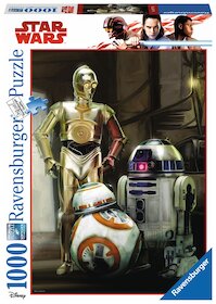 C‐3PO, R2‐D2 a BB‐8