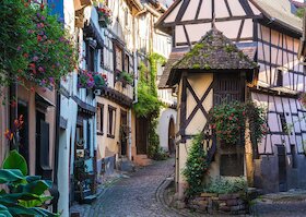 Eguisheim v Alsasku