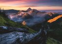 Stratovulkán Bromo, Indonésie