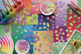 Barevná puzzle