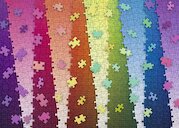 Pestrobarevná puzzle