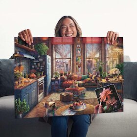 Útulný boho ateliér