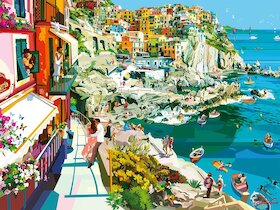 Romantika v Cinque Terre
