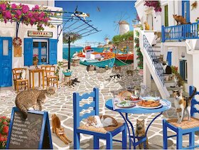 Kočky z ostrova Mykonos