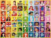 Barevná paleta Disney & Pixar