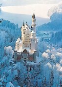 Neuschwanstein v zimě