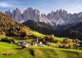 Podzimní Dolomity