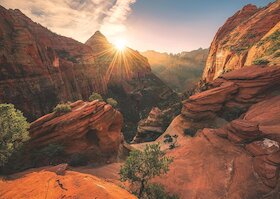 Zionský kaňon, USA