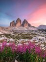 Tři věže Lavareda, Dolomity