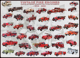 Historické hasičské vozy