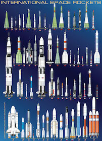 Kosmické rakety různých států