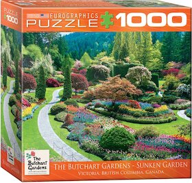 Butchartové zahrady — Zanořená zahrada