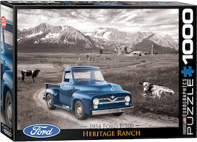 Ford F‐100, model 1954 — rodinný ranč