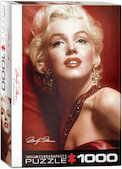 Marilyn Monroe — červený portrét