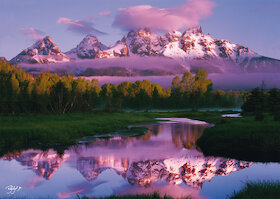 Denní snění — národní park Grand Teton, Wyoming