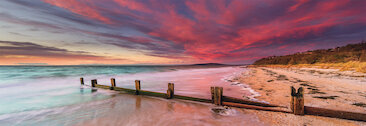 McCrae Beach, Morningtonský poloostrov, Victoria, Austrálie