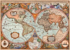 Starobylá mapa světa