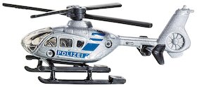 Policejní vrtulník + model