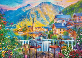 Malebný Hallstatt