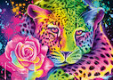 Neonový duhový leopard 