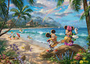 Minnie a Mickey na Havaji