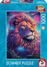 Lev v barevném větru