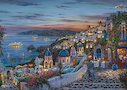 Západ slunce na Santorini