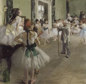 Lekce tance, 1871–1874
