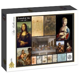 Leonardo da Vinci — koláž