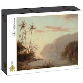 Zátoka na ostrově Svatý Tomáš, Panenské ostrovy, 1856
