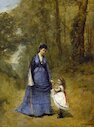 Paní Stumpfová se svoji dcerou, 1872