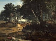 Fontainebleauský les, 1834