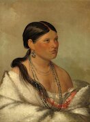 Orlí žena z kmene Šavanů, 1830