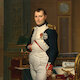 Císař Napoleon ve své pracovně v Tuileriích, 1812
