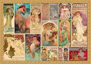Alfons Mucha — koláž