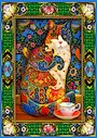 Malovaná kočka