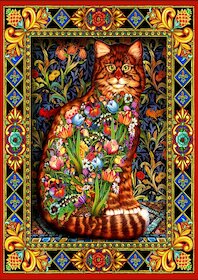 Kočičí tapisérie
