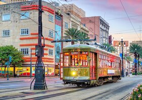 Tramvaj, New Orleans, USA