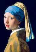 Dívka s perlovou náušnicí, 1665