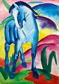 Modrý kůň I, 1911