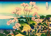 Pohled na horu Fudži z Gotenjamy, 1832