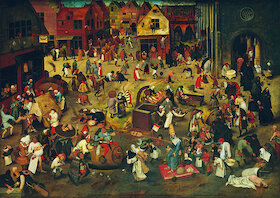 Boj mezi masopustem a půstem, 1559