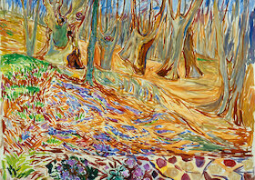 Jaro v jilmovém lese, 1923