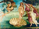 Zrození Venuše, 1485