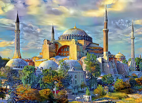 Hagia Sofia, Istanbul, Turecko