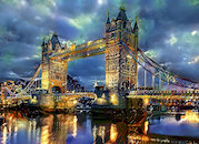 Tower Bridge, Londýn, Anglie
